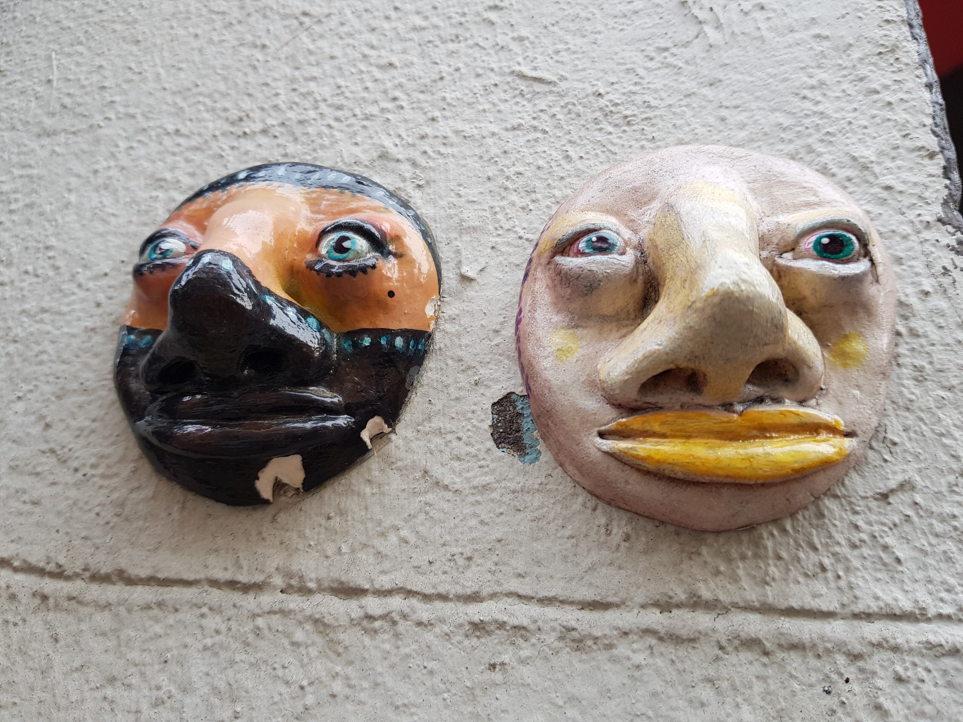 two masks
